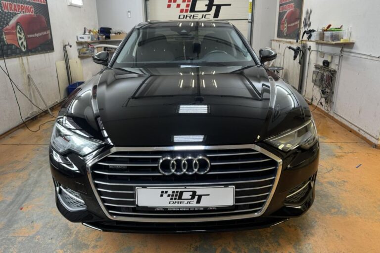 Stekla Audi A6 zatemnjena s 85% folijo.