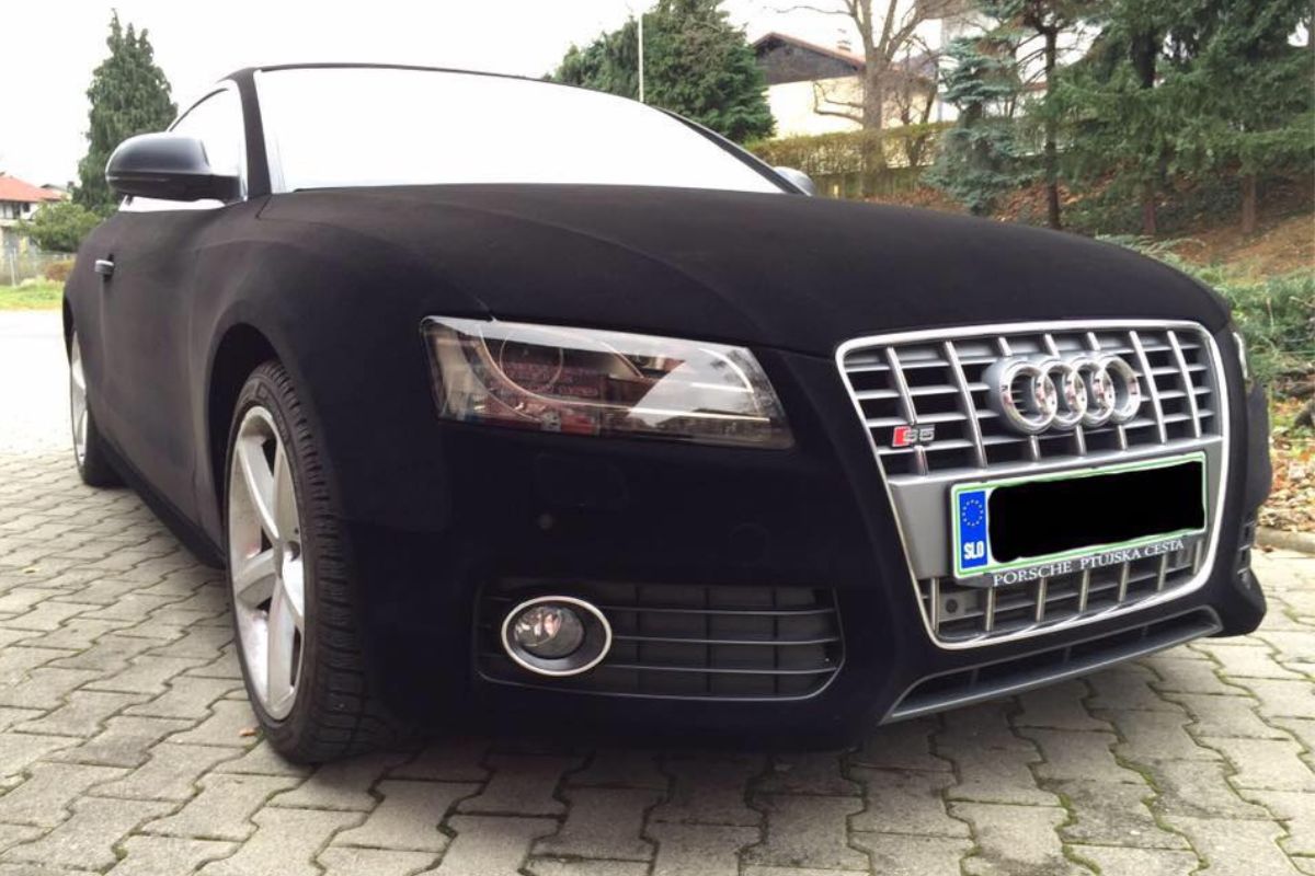 Car Wrapping, žamet