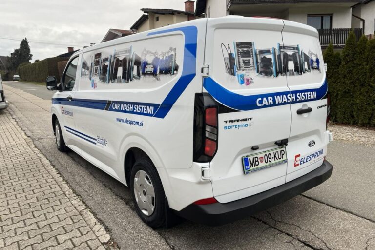 Polepitev službenega vozila za podjetje Elesprom inženiring d.o.o.