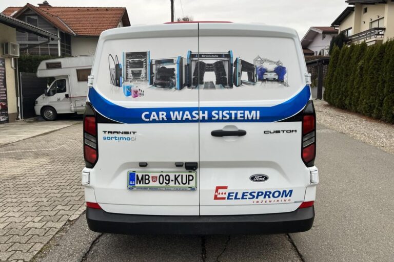 Polepitev službenega vozila za podjetje Elesprom inženiring d.o.o.