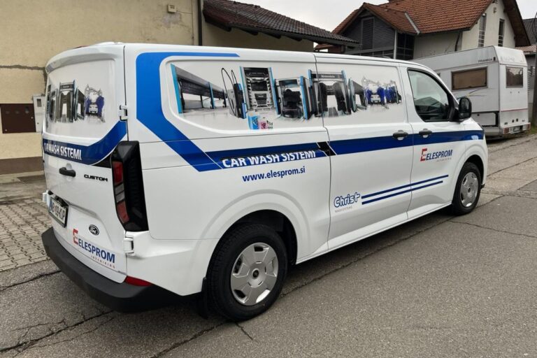 Polepitev službenega vozila za podjetje Elesprom inženiring d.o.o.