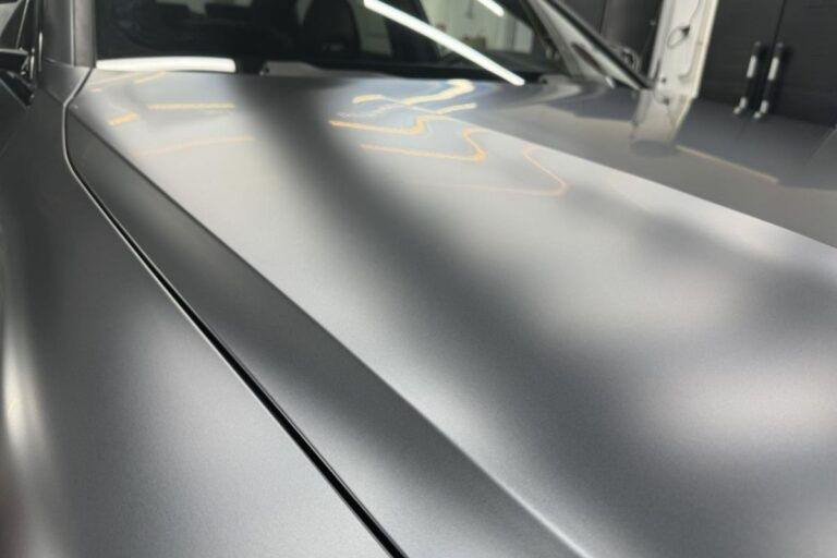 Prozorna mat zaščitna folija na BMW M3